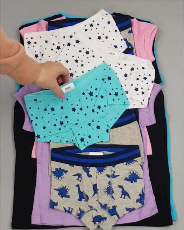 Фотография  619 - Нижнее белье Bon Prix дети#50 шт, ЛОТ №3242 оптом в Салехарде и Ямало-Ненецком АО