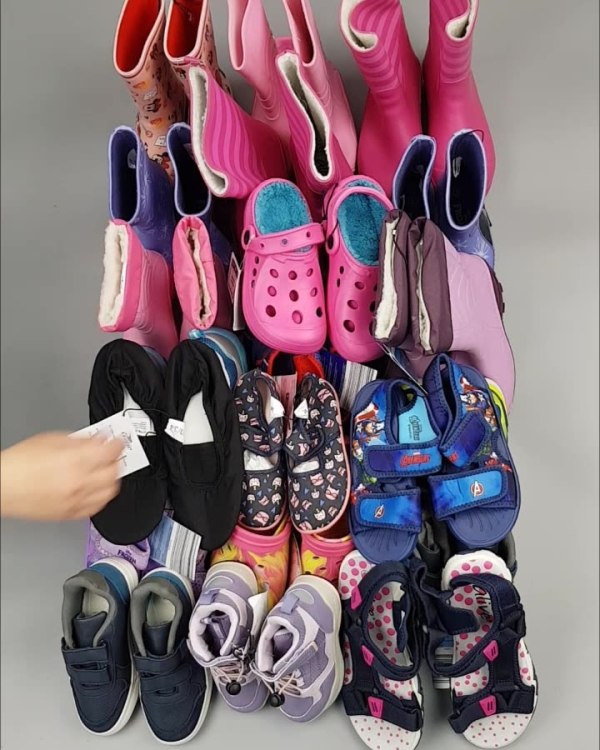 Фотография  777 - Обувь ALDI дети лето#10 кг, ЛОТ №4454 оптом в Салехарде и Ямало-Ненецком АО