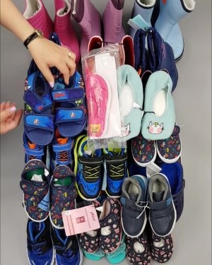 Фотография  517 - Обувь ALDI дети лето#10 кг, ЛОТ №4455 оптом в Салехарде и Ямало-Ненецком АО