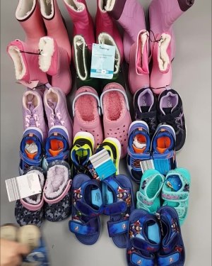 Фотография  480 - Обувь ALDI дети лето#10 кг, ЛОТ №4456 оптом в Салехарде и Ямало-Ненецком АО