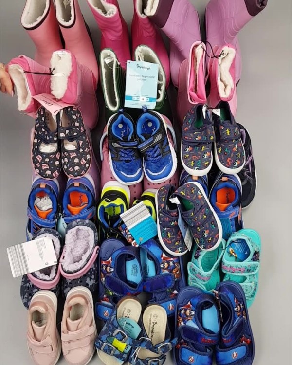 Фотография  927 - Обувь ALDI дети лето#10 кг, ЛОТ №4456 оптом в Салехарде и Ямало-Ненецком АО