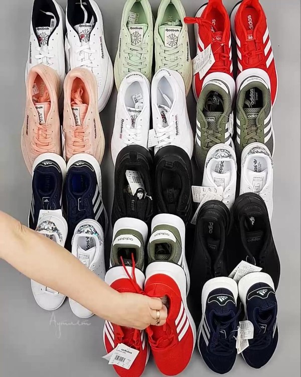 Фотография  628 - Кроссовки Adidas+Reebok#15 шт, ЛОТ №6145 оптом в Салехарде и Ямало-Ненецком АО