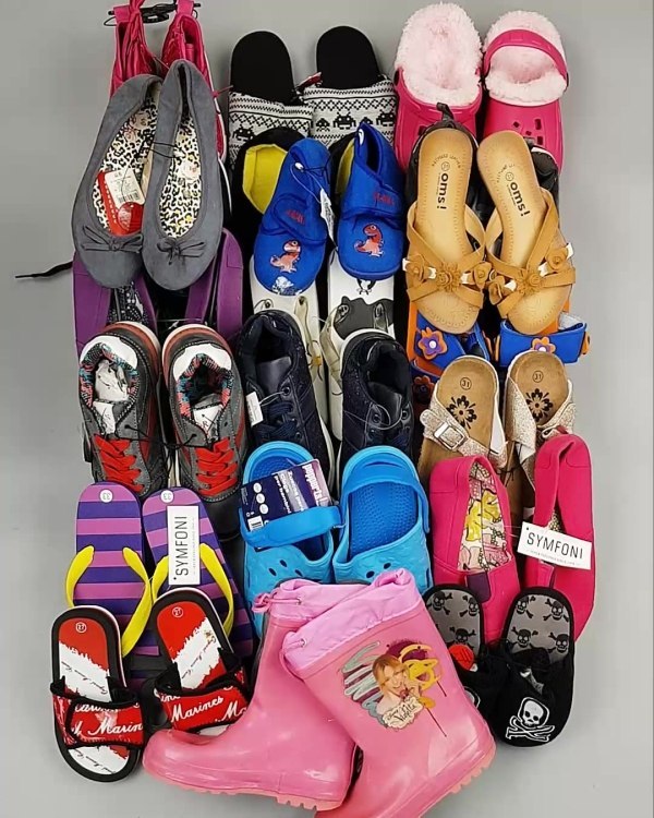 Фотография  868 - Обувь детская СТОК Summer#6,45 кг, ЛОТ №6193 оптом в Салехарде и Ямало-Ненецком АО