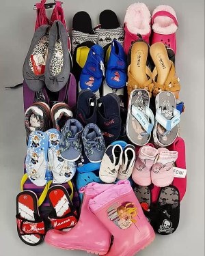 Фотография  496 - Обувь детская СТОК Summer#6,45 кг, ЛОТ №6193 оптом в Салехарде и Ямало-Ненецком АО