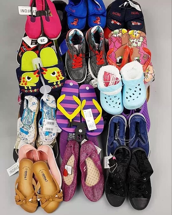 Фотография  764 - Обувь детская СТОК Summer#7,85 кг, ЛОТ №6196 оптом в Салехарде и Ямало-Ненецком АО