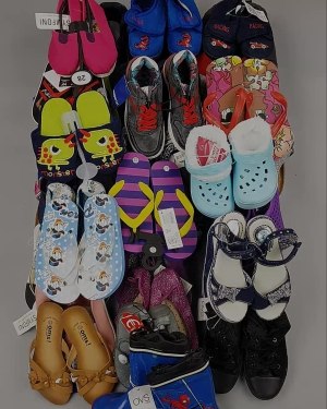 Фотография  604 - Обувь детская СТОК Summer#7,85 кг, ЛОТ №6196 оптом в Салехарде и Ямало-Ненецком АО