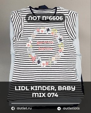 Купить LIDL Kinder Baby Winter 074#7 кг, ЛОТ №6606 оптом в Салехарде и Ямало-Ненецком АО