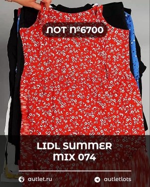 Купить LIDL Summer mix 074#15 кг, ЛОТ №6700 оптом в Салехарде и Ямало-Ненецком АО