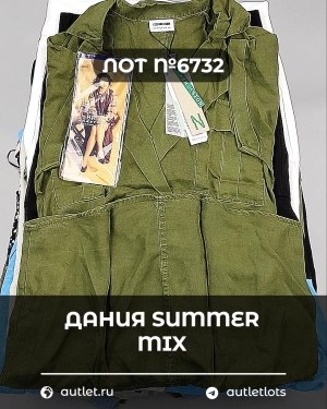 Купить ДАНИЯ Summer mix 24#15 кг, ЛОТ №6732 оптом в Салехарде и Ямало-Ненецком АО