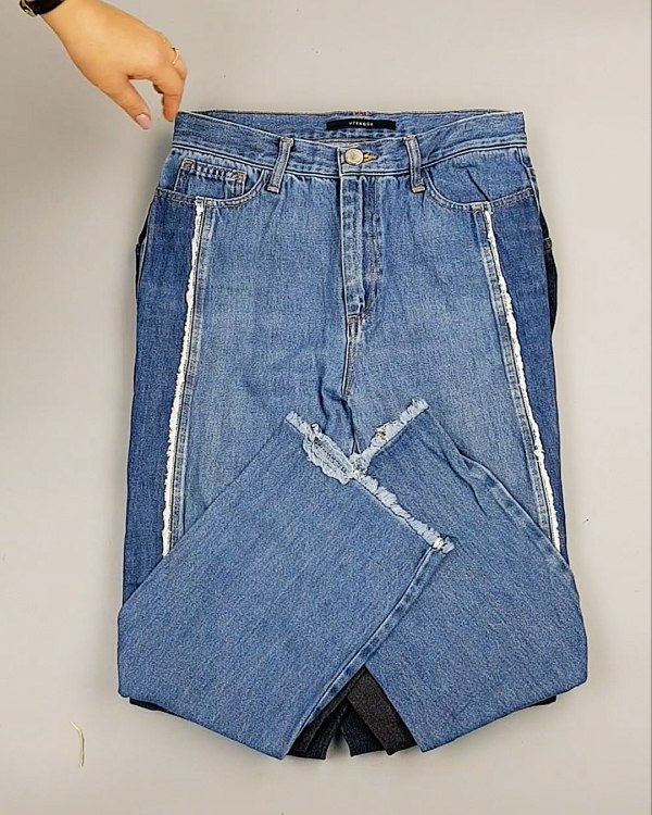 Фотография  909 - Cream Джинсы женские#25 кг оптом в Салехарде и Ямало-Ненецком АО