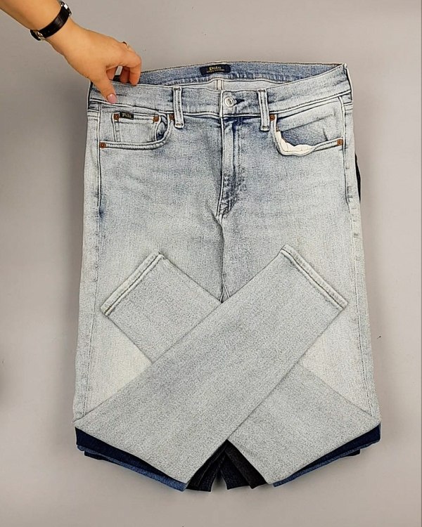 Фотография  198 - Cream Джинсы женские#25 кг оптом в Салехарде и Ямало-Ненецком АО