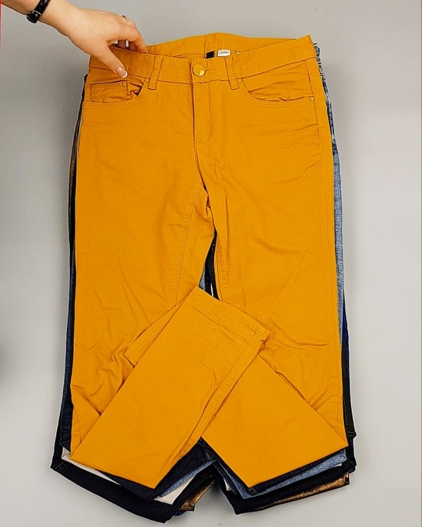 Фотография  935 - А 82202 Брюки женские (Fashion&Skinny Pants)#25 кг оптом в Салехарде и Ямало-Ненецком АО