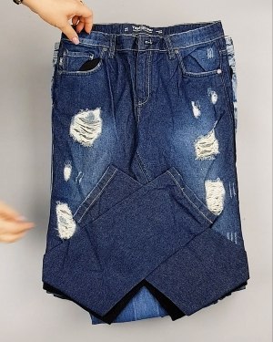 Фотография  691 - Cream Джинсы женские#25 кг оптом в Салехарде и Ямало-Ненецком АО