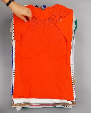 Фотография  262 - Cream Футболки поло женские#25 кг оптом в Салехарде и Ямало-Ненецком АО