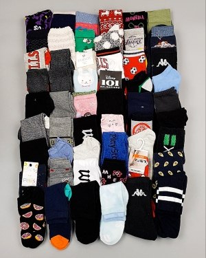 Купить Носки дети СТОК зима#5 кг, ЛОТ №6988 оптом в Салехарде и Ямало-Ненецком АО