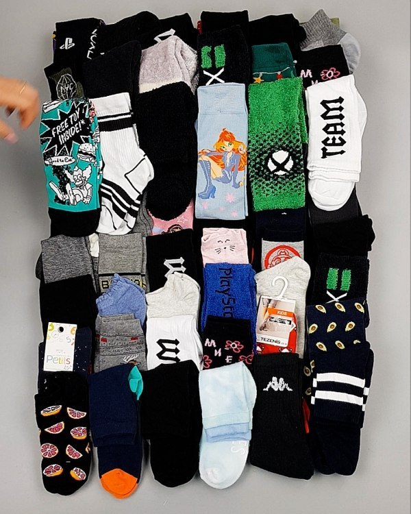 Фотография  198 - Носки дети СТОК зима#5 кг, ЛОТ №6988 оптом в Салехарде и Ямало-Ненецком АО