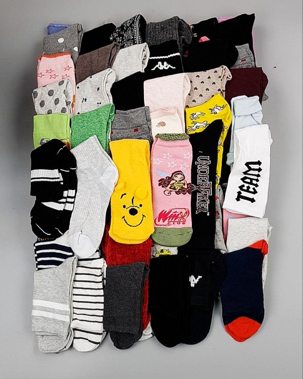 Фотография  488 - Носки дети СТОК зима#5 кг, ЛОТ №6989 оптом в Салехарде и Ямало-Ненецком АО