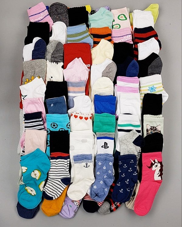 Фотография  343 - Носки дети СТОК лето#5 кг, ЛОТ №6992 оптом в Салехарде и Ямало-Ненецком АО