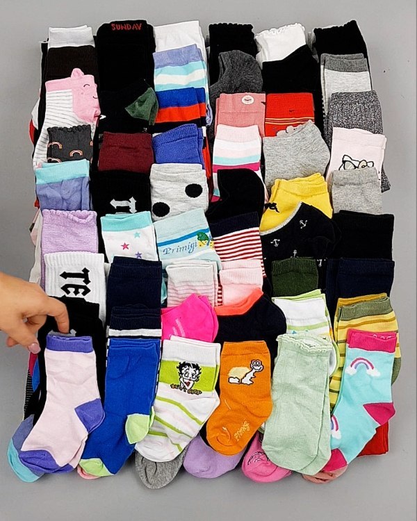 Фотография  277 - Носки дети СТОК лето#5 кг, ЛОТ №6993 оптом в Салехарде и Ямало-Ненецком АО