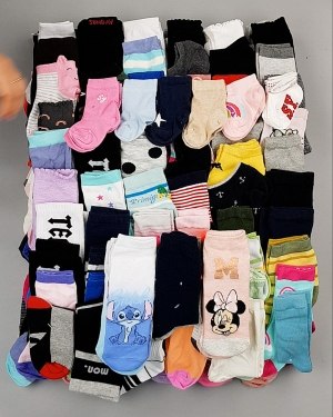 Фотография  203 - Носки дети СТОК лето#5 кг, ЛОТ №6993 оптом в Салехарде и Ямало-Ненецком АО