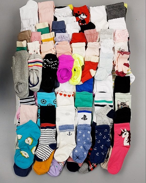 Фотография  620 - Носки дети СТОК лето#5 кг, ЛОТ №6992 оптом в Салехарде и Ямало-Ненецком АО