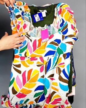 Фотография  693 - AMAZON mix жен лето 015#15 кг, ЛОТ №7723 оптом в Салехарде и Ямало-Ненецком АО