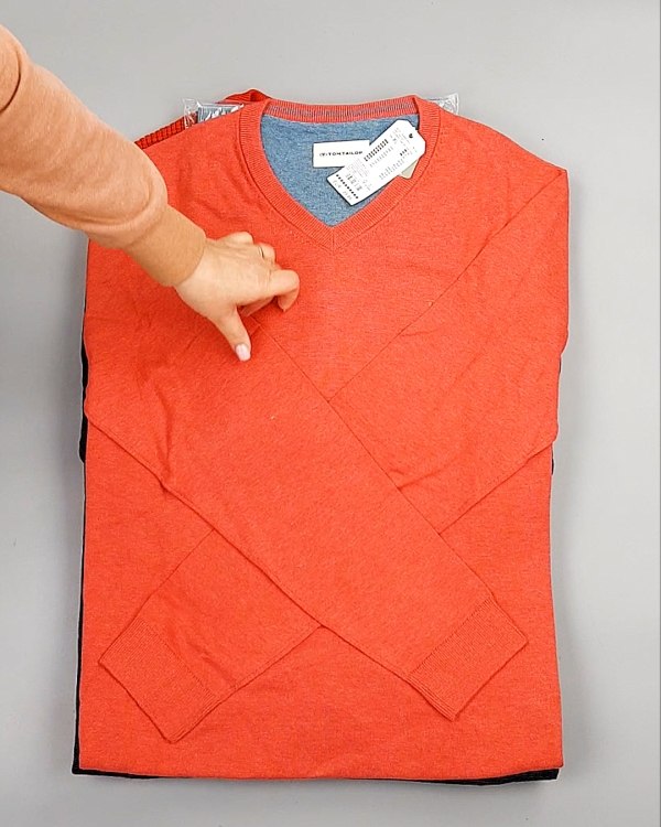 Фотография  472 - Джемпера легкие мужские TOM TAILOR 124#8,35 кг, ЛОТ №7605 оптом в Салехарде и Ямало-Ненецком АО