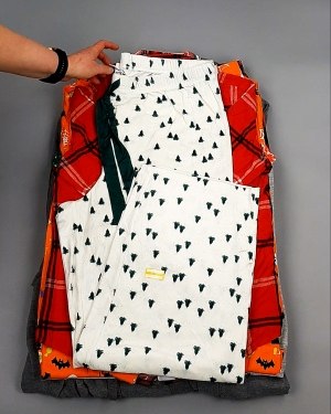 Фотография  868 - Домашняя одежда м/ж AMAZON 015#7 кг, ЛОТ №7782 оптом в Салехарде и Ямало-Ненецком АО