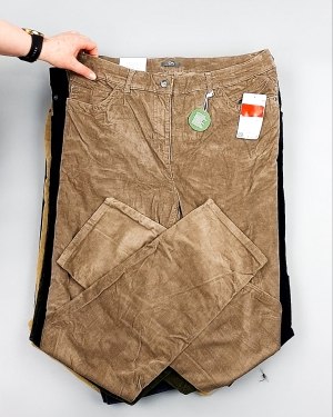 Фотография  314 - Брюки вельветовые м/ж C&A 025#10 кг, ЛОТ №7902 оптом в Салехарде и Ямало-Ненецком АО