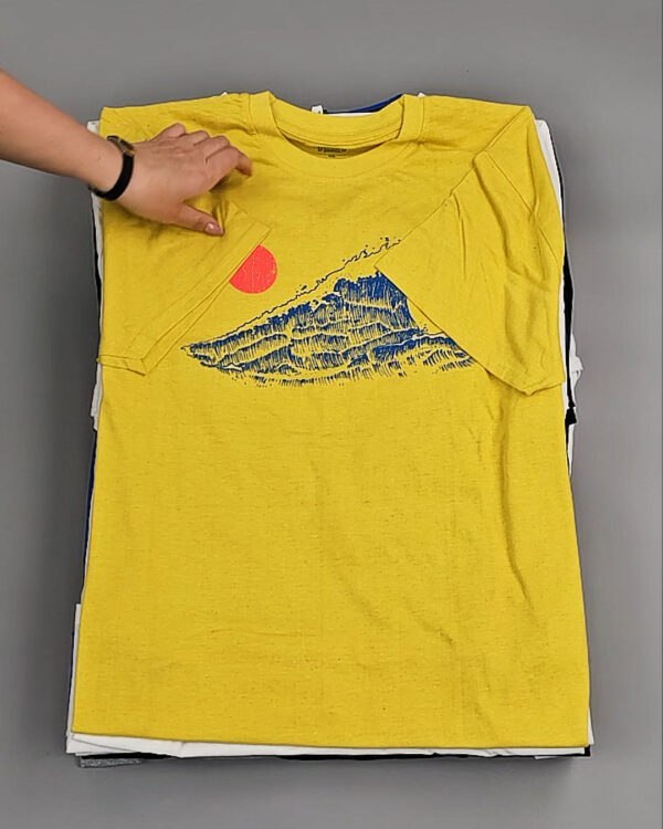 Фотография  343 - Футболки м/ж (Printed T-Shirts New)#5 кг оптом в Салехарде и Ямало-Ненецком АО