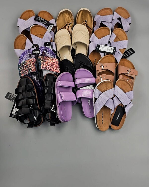 Фотография  581 - Обувь СТОК лето (сланцы) шт#18 шт, ЛОТ №8765 оптом в Салехарде и Ямало-Ненецком АО