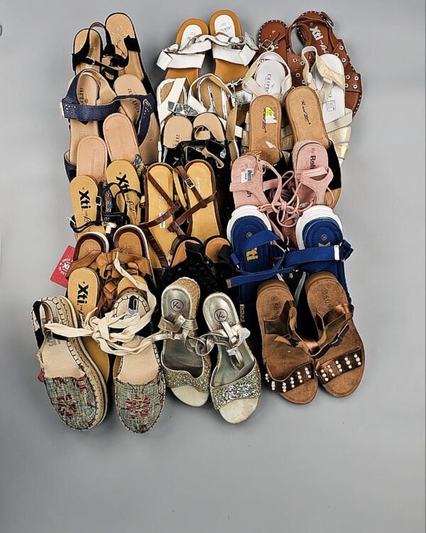 Фотография  889 - Обувь босоножки#10,8 кг, ЛОТ №8767 оптом в Салехарде и Ямало-Ненецком АО