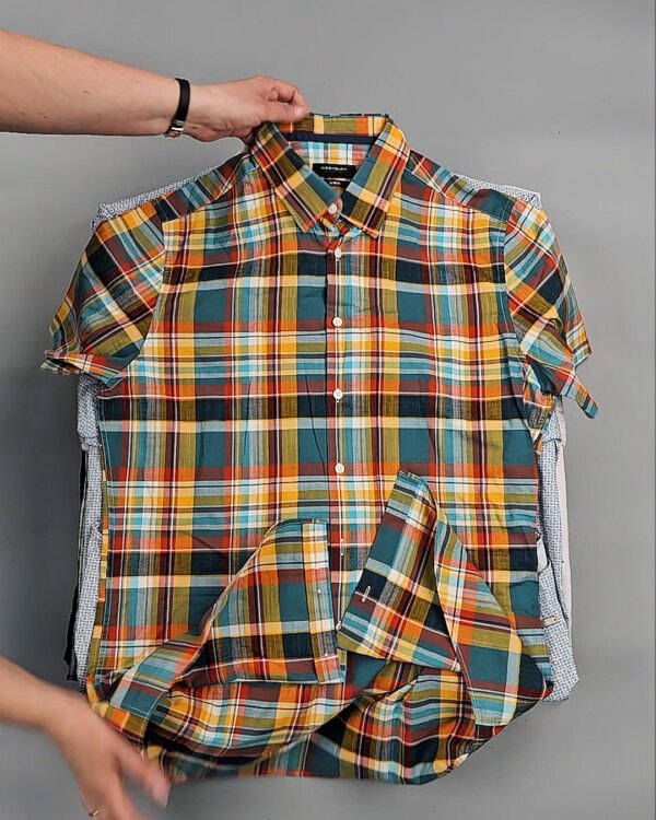 Фотография  158 - Рубашки к/р#25 кг, ЛОТ № ВК0095 оптом в Салехарде и Ямало-Ненецком АО