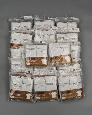 Купить Футболка белая муж Корея 085#5 кг оптом в Салехарде и Ямало-Ненецком АО