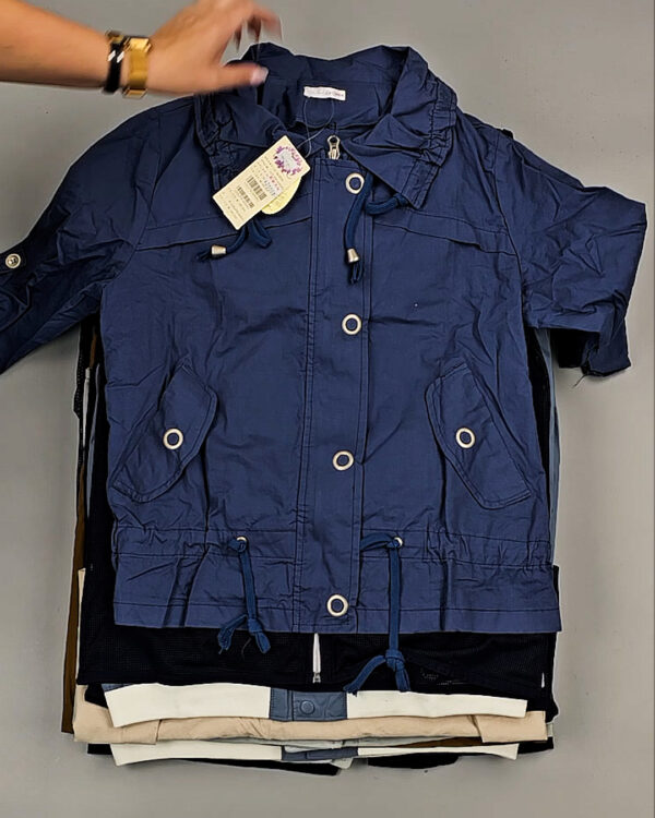 Фотография  385 - Ветровки жен Корея 085#6 кг, ЛОТ № СТ-9242 оптом в Салехарде и Ямало-Ненецком АО