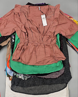 Купить Блузки DK COMPANY Summer 045 B#6 кг, ЛОТ СТ-9587 оптом в Салехарде и Ямало-Ненецком АО