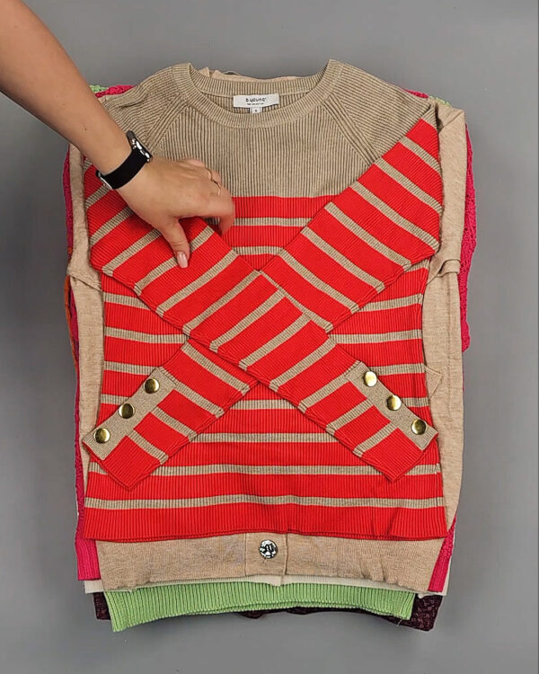 Фотография  664 - Джемпера DK COMPANY 045 B#7 кг, ЛОТ СТ-9509 оптом в Салехарде и Ямало-Ненецком АО