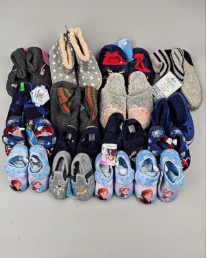 Купить Обувь домашняя дети СТОК 065#3,2 кг, ЛОТ СТ-9727 оптом в Салехарде и Ямало-Ненецком АО