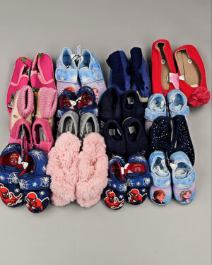 Купить Обувь домашняя дети СТОК 065#3,3 кг, ЛОТ СТ-9728 оптом в Салехарде и Ямало-Ненецком АО