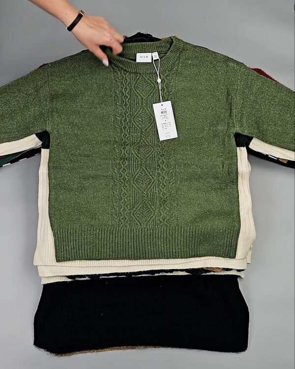 Фотография  874 - Джемпера VILA W 104#7 кг, ЛОТ СТ-9991 оптом в Салехарде и Ямало-Ненецком АО