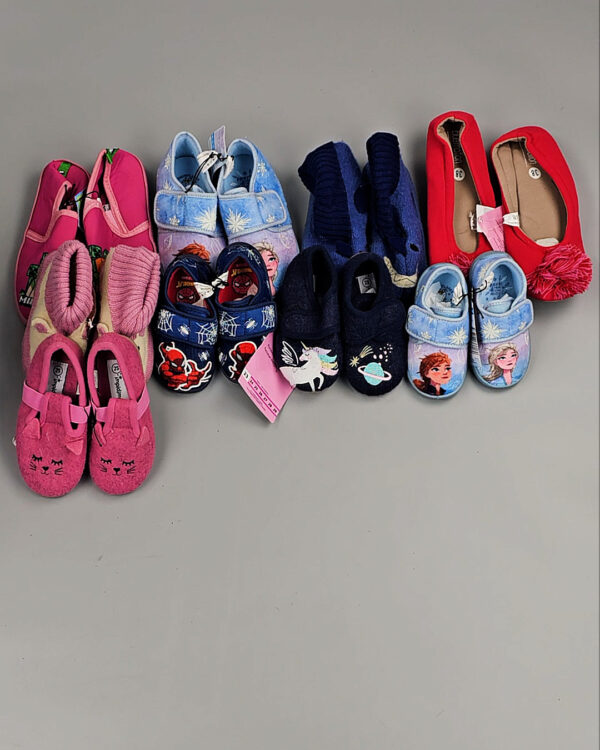 Фотография  729 - Обувь домашняя дети СТОК 065#3,3 кг, ЛОТ СТ-9728 оптом в Салехарде и Ямало-Ненецком АО