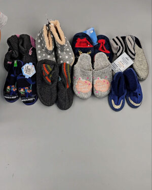 Фотография  300 - Обувь домашняя дети СТОК 065#3,2 кг, ЛОТ СТ-9727 оптом в Салехарде и Ямало-Ненецком АО