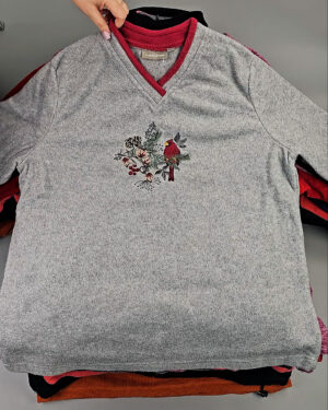 Фотография  705 - Толстовки флис м/ж (Adult Fleece Tops Premium)#18 кг, ЛОТ СХ-0250 оптом в Салехарде и Ямало-Ненецком АО