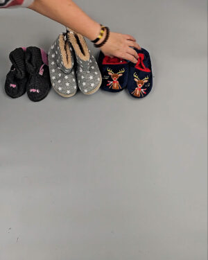 Фотография  485 - Обувь домашняя дети СТОК 065#3,2 кг, ЛОТ СТ-9727 оптом в Салехарде и Ямало-Ненецком АО