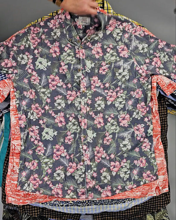 Фотография  855 - Рубашки (Oversize Man Shirts Premium)#20,3 кг, ЛОТ СХ-0242 оптом в Салехарде и Ямало-Ненецком АО