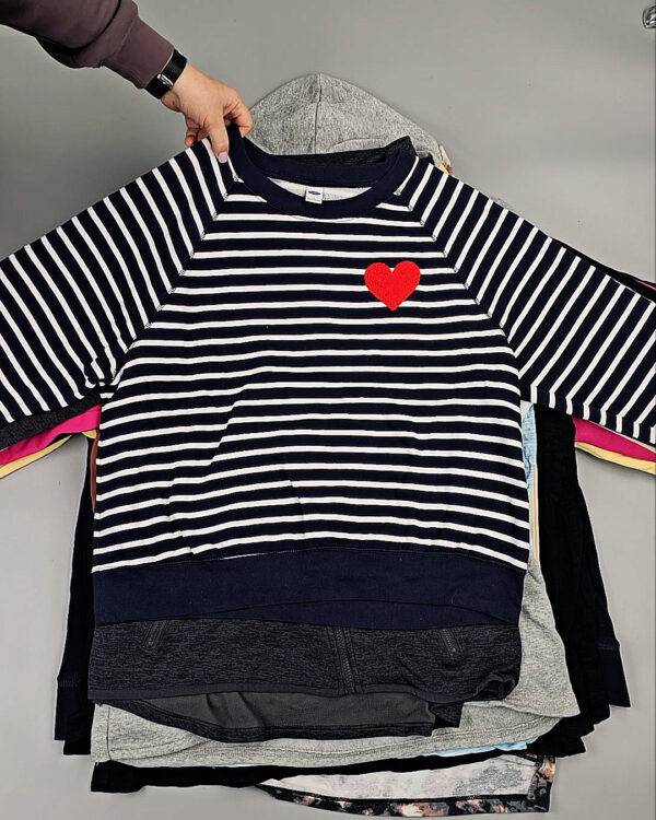 Фотография  655 - Толстовки (SWEAT TOPS Extra)#20 кг, ЛОТ СХ-0247 оптом в Салехарде и Ямало-Ненецком АО