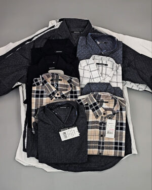 Рубашки муж Корея 115 - Сток оптом